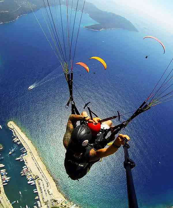 marmaris excursions paragliding